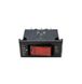 ST-001 10А, 3 pin,  220V, ON-OFF Автоматичний вимикач, червона клавіша з підсвічуванням  (WH-201) 0110 фото 4