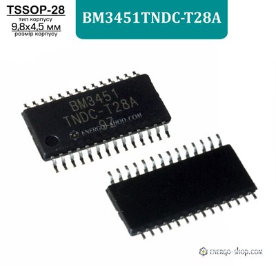 BM3451TNDC-T28A, TSSOP-28, микросхема BMS 9149 фото