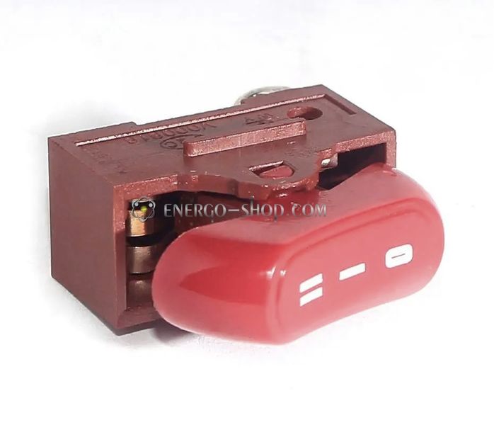 KND-2 перемикач вимикач для фена червоний 2300Вт 250V 10A OFF-ON-ON 1275 фото