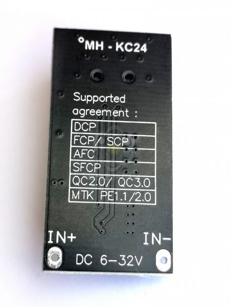 25W MH-KC24 Плата швидкої зарядки QC2.0 QC3.0 понижувальний модуль 1877 фото