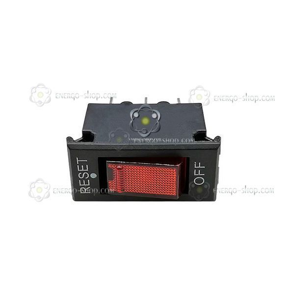 ST-001  5А, 3 pin, 220V, ON-OFF Автоматический выключатель, красная клавиша с подсветкой (WH-201) 0105 фото