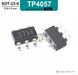 TP4057 маркування 57b6 SOT23-6 мікросхема контролер заряду Li-Ion 4,2V 9070 фото 1