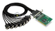 MOXA 8 COM портов RS-232 шина PCI + кабель на 8 портов DB9 папа 130 фото 2
