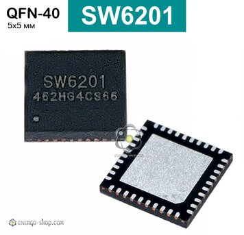 SW6201, QFN-40 мікросхема 9037 фото