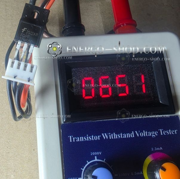 12N60С (TO220F) N-канальний MOSFET транзистор FQPF12N60C, 600В, 12 А /Fairchild/ 3429 фото