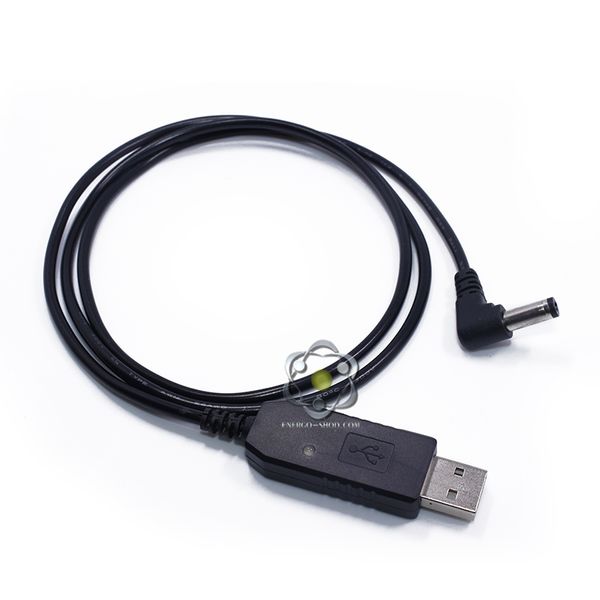 USB Зарядний кабель для портативних  радіостанцій Baofeng з LED індикатором заряду 9701 фото