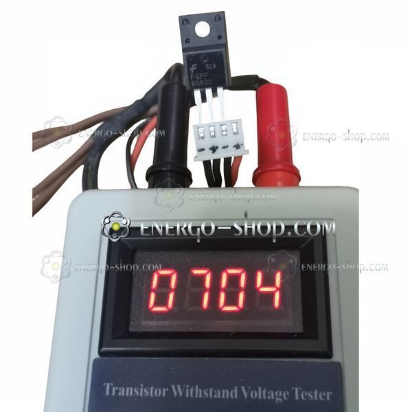 8N60С, TO220F, N-канальний MOSFET транзистор FQPF8N60C, 600В, 7.5 А  /Fairchild/ 1371 фото