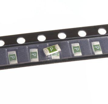 3A, 63V, предохранитель SMD1206, код-P 1966 фото
