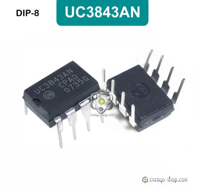 UC3843AN dip8 мікросхема ШІМ контролер 1536 фото