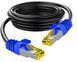 8 метрів. Cat 8 Ethernet кабель 40 Гбіт/с 2000 МГц SFTP високошвидкісний екранований мережевий інтернет-кабель LAN 8132 фото 1