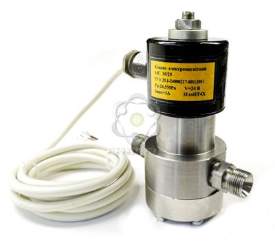 Клапан електромагнітний високого тиску для метану AIC 25МПА M20/1.5 696 фото