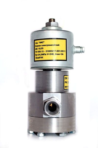 Клапан електромагнітний високого тиску для метану AIC 25МПА M20/1.5 696 фото