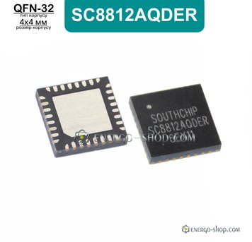 SC8812AQDER, QFN-32 микросхема SC8812A 9261 фото