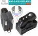 KND-2, 3pin Черный переключатель для фена 2300Вт 250V 10A, OFF-ON-ON (KND-2-A1B1G22S-R2P9) 1257 фото 2
