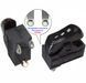 KND-2, 3pin Чорний перемикач для фена 2300Вт 250V 10A, OFF-ON-ON (KND-2-A1B1G23S-R2P9) 1256 фото 1