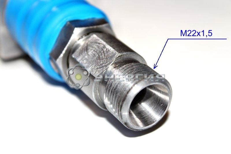 Заправочная головка АIС (заправочный пистолет) Вход через переходник с наружной резьбой М22/1,5 1229 фото