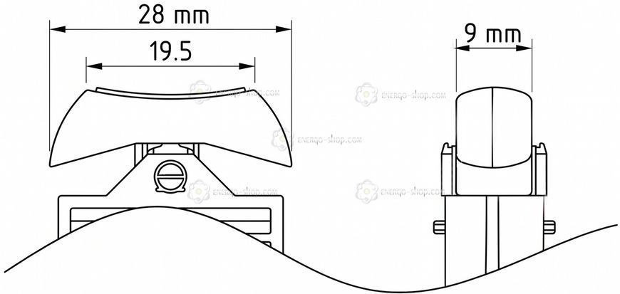 KND-2 4-pin переключатель черный для фена 2300Вт 250V 10A OFF-ON-ON (KND-2-A3B1AS-R2D16) 1255 фото
