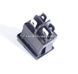 KCD1-104 Перемикач червоний 250V 6A OFF-ON 2х2pin (срібні контакти) 1232 фото 3