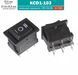 KCD1-203T, 6-контактный 3-уровневый переключатель 6А 250В 1247 фото 3
