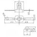 YT-1712 Кнопковий перемикач з фіксацією ON-OFF для ліхтариків (чорний), 30V 1A 1214 фото 3