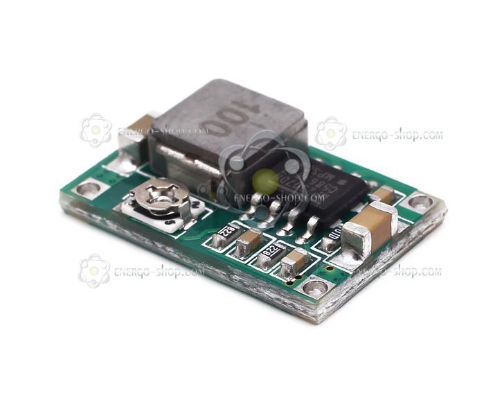 mini-360 Понижающий модуль DC с регулировкой вых. 0.93...17V чип MP1482DS 3614 фото