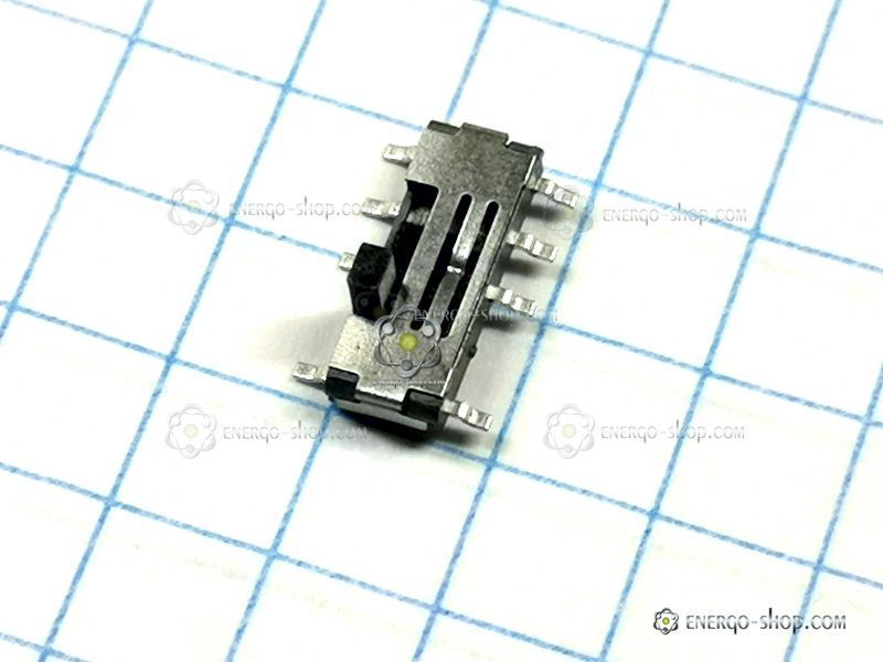MST-23C02 Три позиційний мініатюрний повзунковий перемикач (висота ручки 1,5 мм) 0116 фото