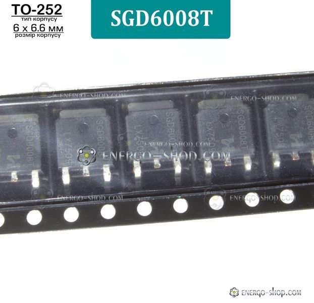 SGD6008T, TO-252 транзистор 3325 фото