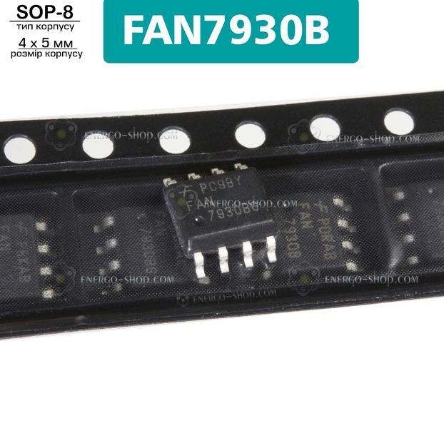 FAN7930B (SOP-8) мікросхема /Fairchild/ 9527 фото