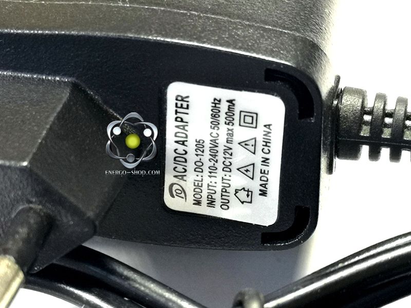 Зарядка 12V 500мА  Зарядний пристрій для Li-ion або Li-pol акумуляторів  (штекер DC 5,5х2,1мм ) 13461 фото
