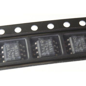 NE555, SOP-8 мікросхема NE555DR (Texas Instruments) 9160 фото