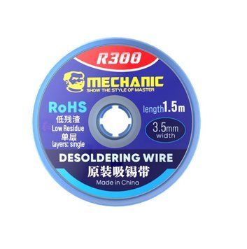 3.5мм / 1.5м мідний плетений дріт для видалення припою Mechanic R300 5113 фото