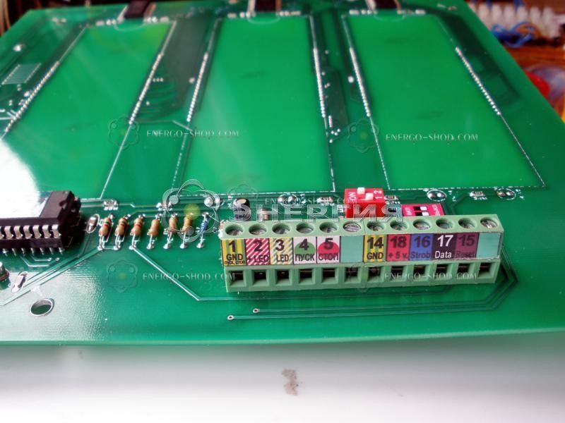 Плата индикации КЗМ-200 LED rev.2.0 OD5.070.002-01 115 фото