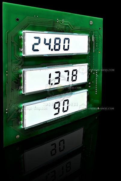 Плата індикації КЗМ-200 rev. 3.0 Full LED для метанової газозаправної колонки 0617 фото