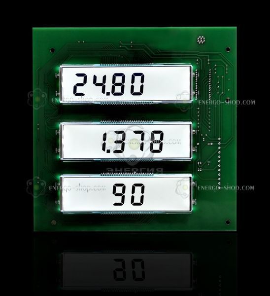 Плата індикації КЗМ-200 rev. 3.0 Full LED для метанової газозаправної колонки 0617 фото