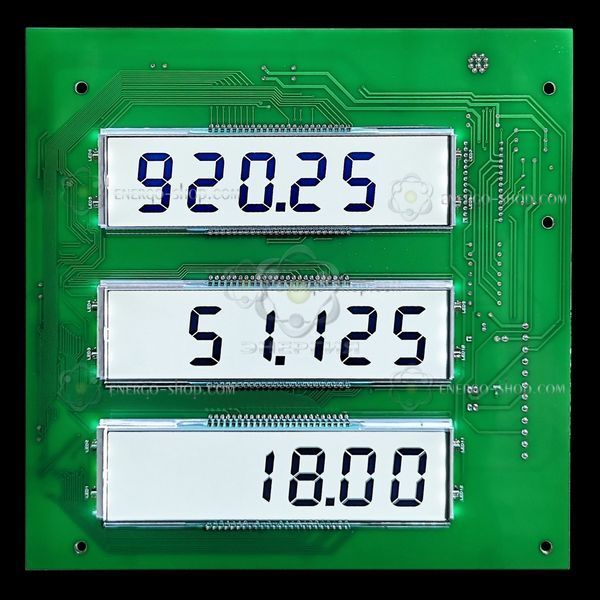 Плата індикації КЗМ-200 rev. 3.0 Full LED для метанової газозаправної колонки 0617 фото