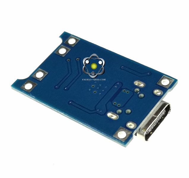 USB Type-C Модуль зарядки литий-ионных аккумуляторов TP4056 с защитой от разряда. 1870 фото
