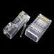 RJ45 Ethernet CAT5 сетевой разъем 8P8C (позолоченные контакты) 1499 фото 2