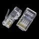 RJ45 Ethernet CAT5 сетевой разъем 8P8C (позолоченные контакты) 1499 фото 1