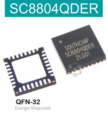 SC8804QDER QFN-32 мікросхема ( SC8804 ) 8804 фото