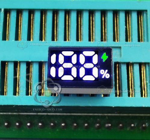 5pin цифровий LED індикатор HMD-1028-5 для мобільних пристроїв 12*8*4,4 мм  12845 фото