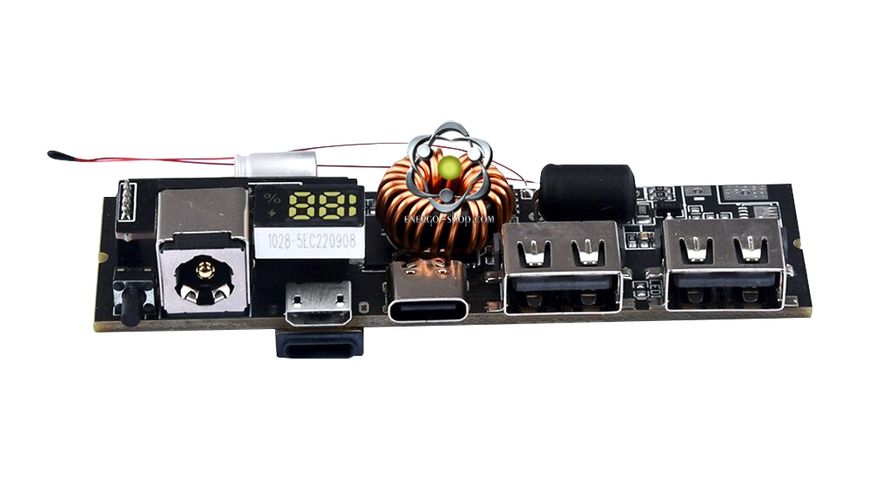 65W 3S Зарядний модуль PowerBank із LED дисплеєм 1003 фото