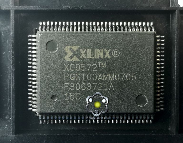XC9572-PQG100 TQFP-100 микросхема ( XC9572 ) 1665 фото