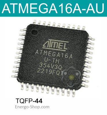 ATMEGA16A-AU, [TQFP-44] Микроконтроллер 8-Бит, AVR, 16МГц, 16КБ Flash 0016 фото
