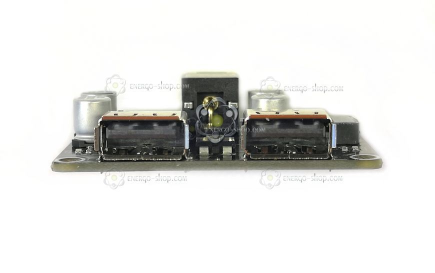 2USB по 18W Плата быстрой зарядки QC2.0 QC3.0 SCP FCP понижающий модуль /вх. DC 5.5x2.1  6-32V 3604 фото