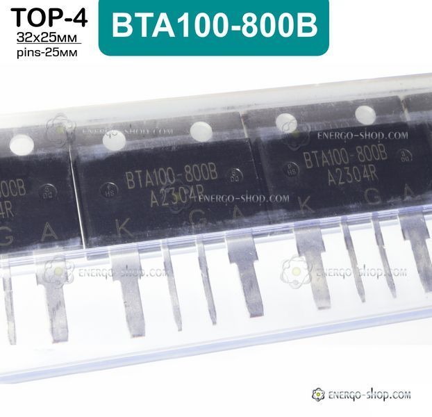 BTA100-800B, TOP-4 Симістор /HSDQ/ 1603 фото