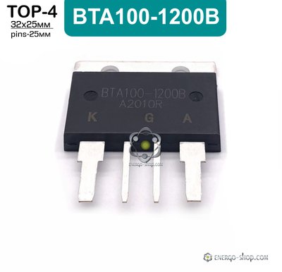 BTA100-1200B TOP-4 Сімістор 1607 фото
