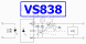 VS838 ІЧ-приймач 38 kHz 3~5V Инфракрасный ИК-приемник 1836 фото 5